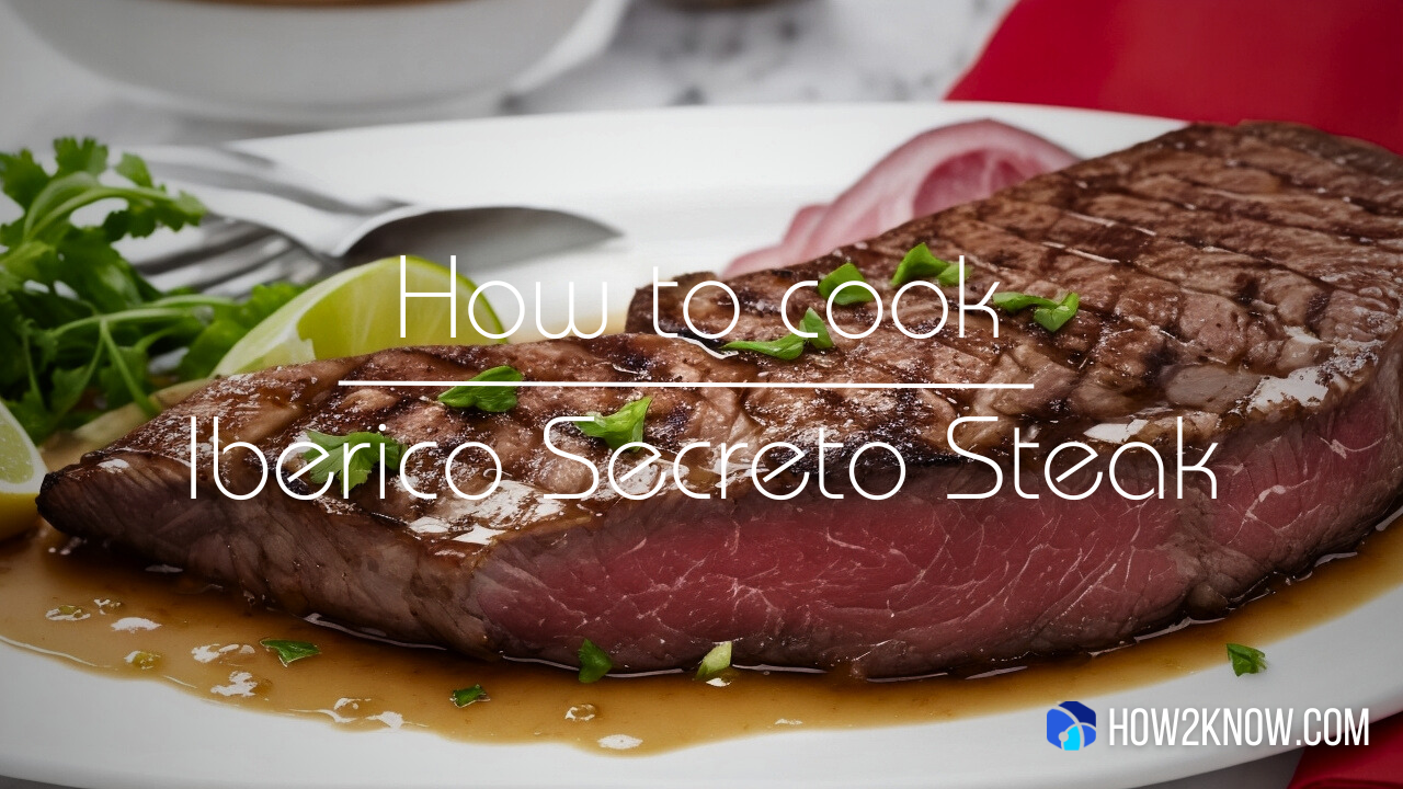 How to cook Iberico Secreto Steak